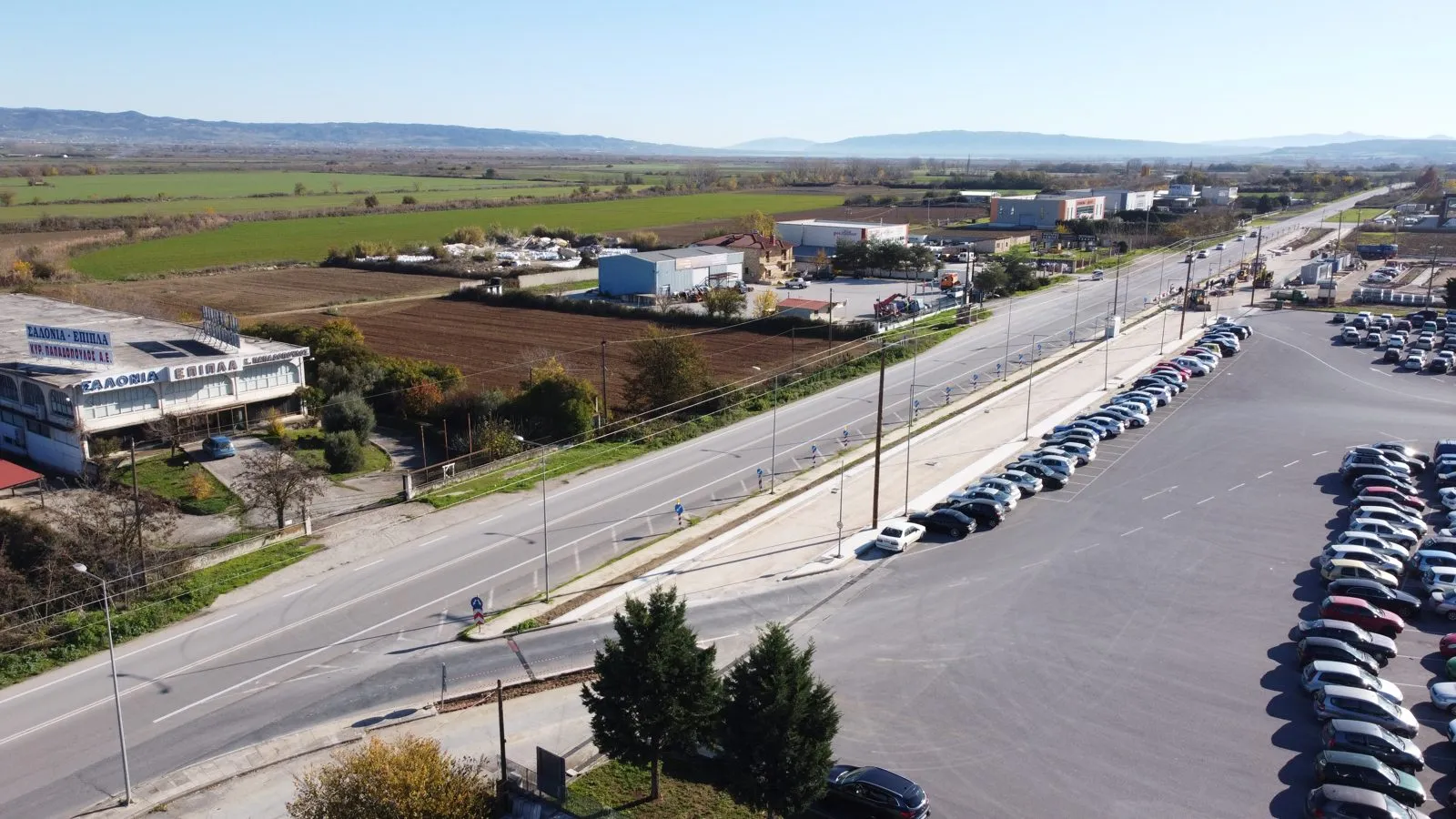 Νέα οδική σύνδεση και κόμβος για εμπορικές εγκαταστάσεις — Θεσσαλονίκη